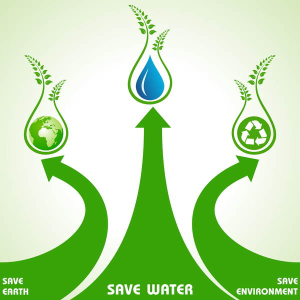 The Campaign To Protect The Environment And The World.And As Nature Logo  And A Bright Green That Reflects The Lives Of People Who Live On This  Planet. Royalty Free SVG, Cliparts, Vectors,