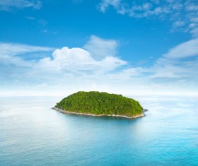 Sea island Stock Photo 01