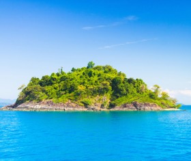 Sea island Stock Photo 05