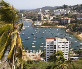 Seaside City Acapulco Stock Photo 02