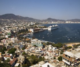 Seaside City Acapulco Stock Photo 03