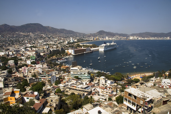 Seaside City Acapulco Stock Photo 03