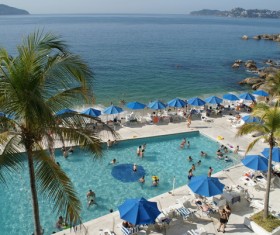 Seaside City Acapulco Stock Photo 04