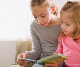 See comic book sisters Stock Photo