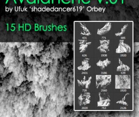 Shades Avalanche Photoshop Brushes
