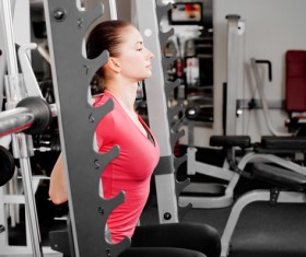 Smith girl rack movement Stock Photo 03