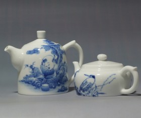 Stock Photo Chinese teapot porcelain