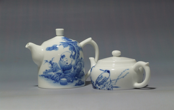 Stock Photo Chinese teapot porcelain