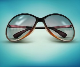 Sunglasses design vectors set 02