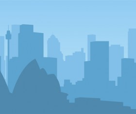 Sydney city skyline vector
