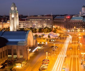 The beautiful city of Helsinki Stock Photo 04