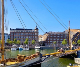 The beautiful city of Helsinki Stock Photo 07