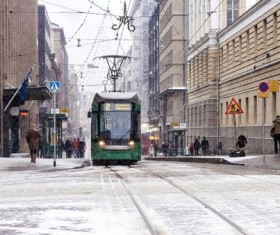 The beautiful city of Helsinki Stock Photo 09