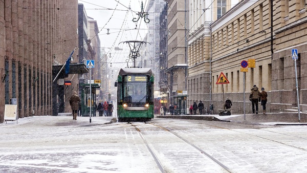 The beautiful city of Helsinki Stock Photo 09