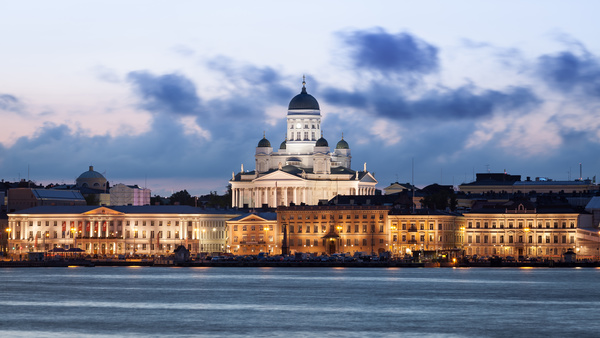 The beautiful city of Helsinki Stock Photo 10