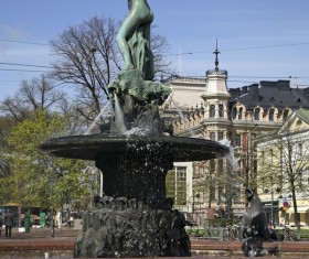 The beautiful city of Helsinki Stock Photo 12