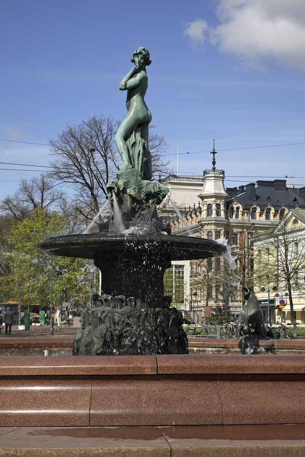 The beautiful city of Helsinki Stock Photo 12