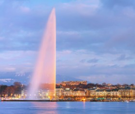 Tourist city of Geneva Stock Photo 10