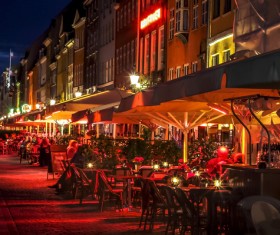 Tourist city of the Netherlands Stock Photo 02