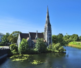 Tourist city of the Netherlands Stock Photo 07