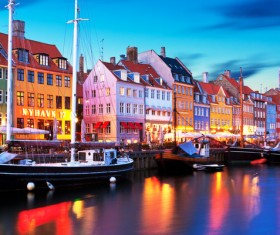 Tourist city of the Netherlands Stock Photo 09