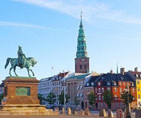Travel city of Copenhagen Stock Photo 04