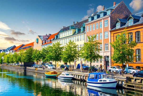 Travel city of Copenhagen Stock Photo 08