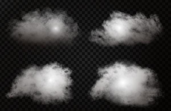 Vector clouds illustration set 03