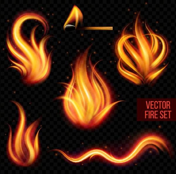 Vector fire set 03