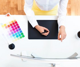 Working designer Stock Photo 01