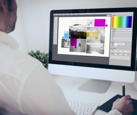 Working designer Stock Photo 04