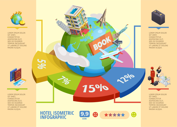 infographic travel template