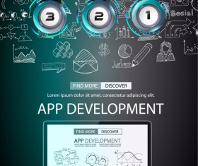 Year report infographic business vector 14