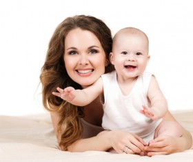 Young mother with baby HD picture 06