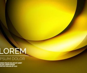 modern backgrounds with yellow circles vector