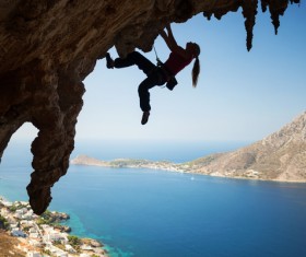rock climbing Stock Photo 01