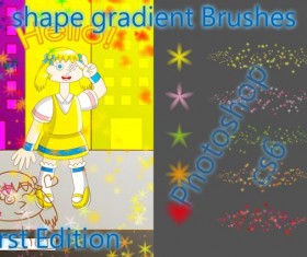 shape gradient photoshop brushes