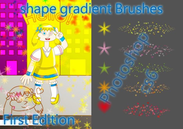 shape gradient photoshop brushes