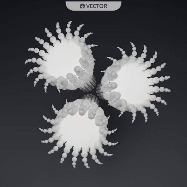 3D lightbulb illustration with idea template vector 11