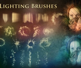 64 Kind Lighting Photoshop Brushes