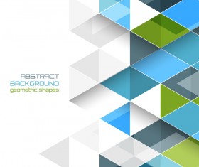 Abstract background geometric shape vectors material 01