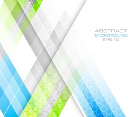 Abstract background with hexagon vectors 03