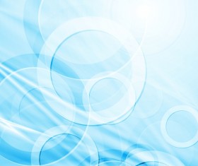 Abstract cricle with light blue background vector