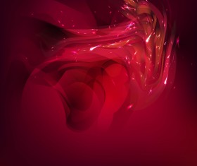 Abstract red vector art background