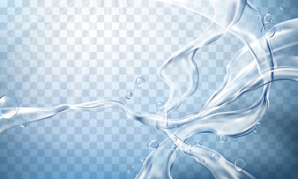 Abstract water illustration vector