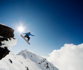 Alpine skiing HD picture