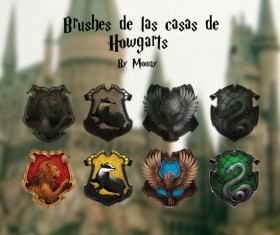 Animal Badge Photoshop Brushes