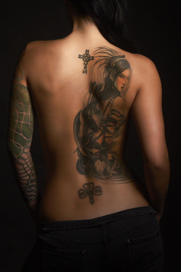 Back tattoo HD picture