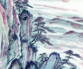 Beautiful natural scenery landscape Stock Photo