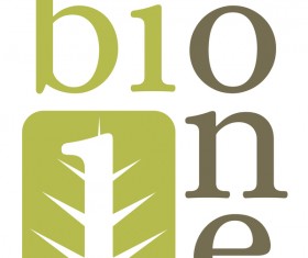 Bione logo design vector